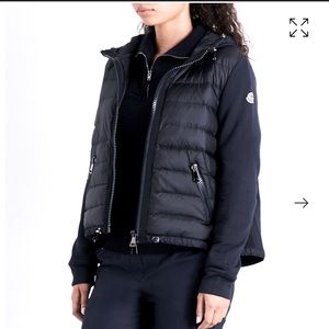 Authentic black Moncler jacket